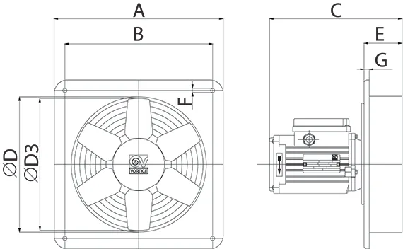 Vortice E 354 M – 40703 – 5