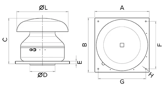 Vortice CA-RM 150 RF ES – 16257 – 4