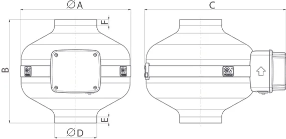 Vortice CA 100 MD – 16107 – 7